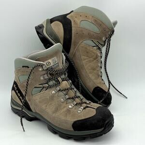 Scarpa Kailash GTX Boots Gore-Tex Trail Shoes Men 10 Suede Vibram Biometric Sole